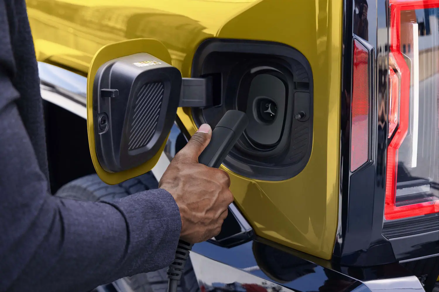 2027 GMC Hummer EV Gets Native NACS Charging Port