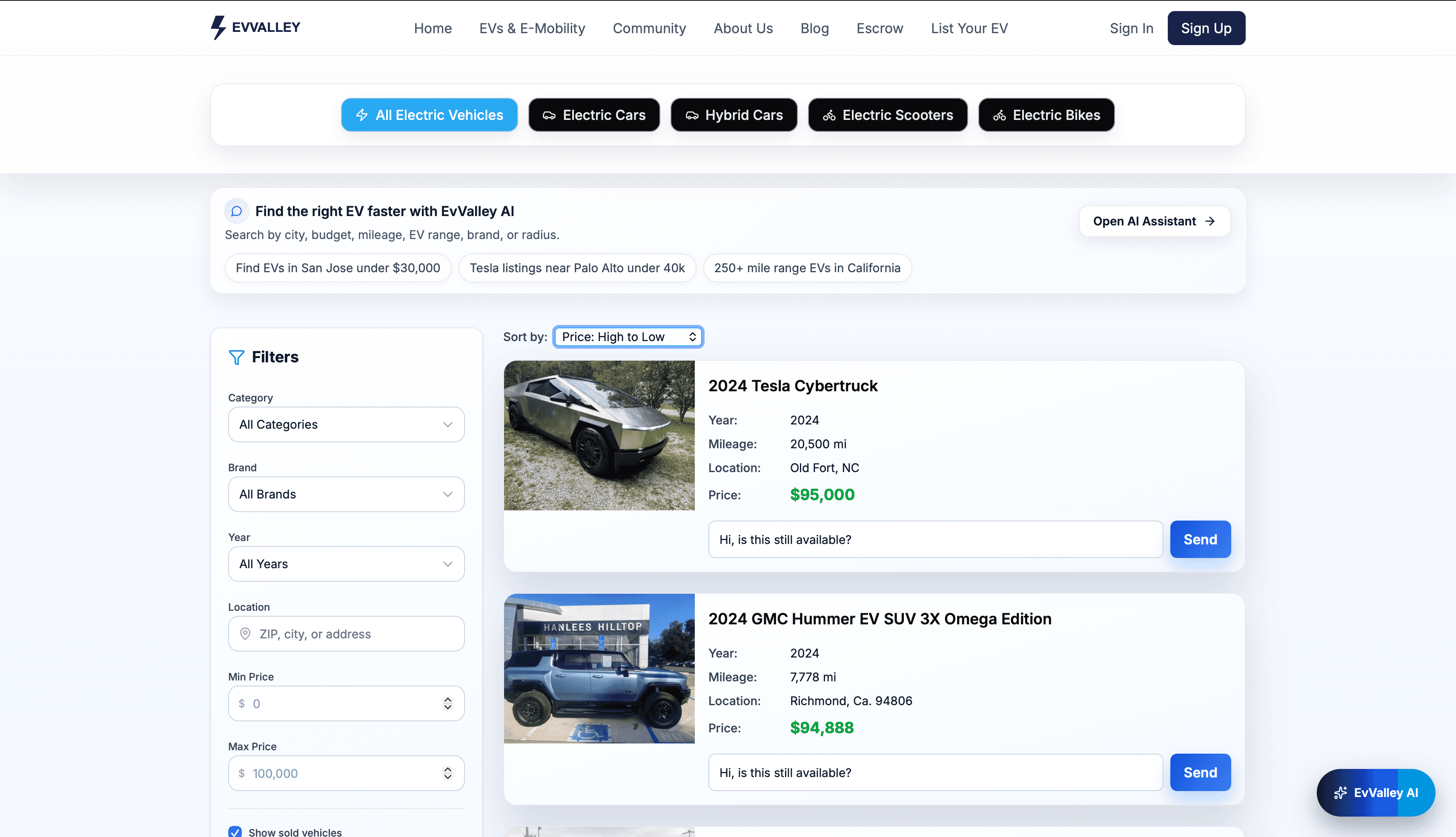 How to Price Your Used EV in 2026 (Seller Guide to Get More Buyer Messages)