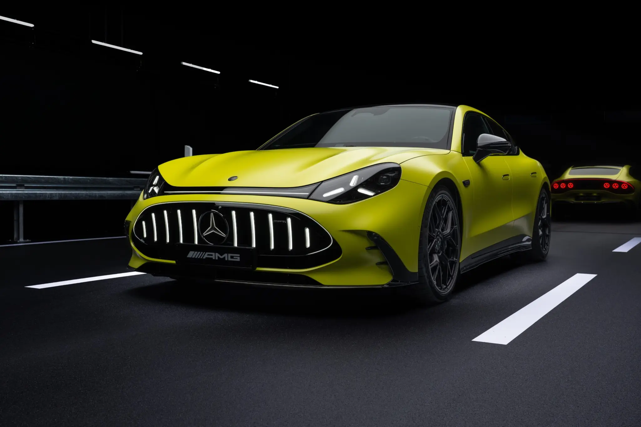 Mercedes Unveils 1,153 HP Electric AMG GT 4 Door Coupe