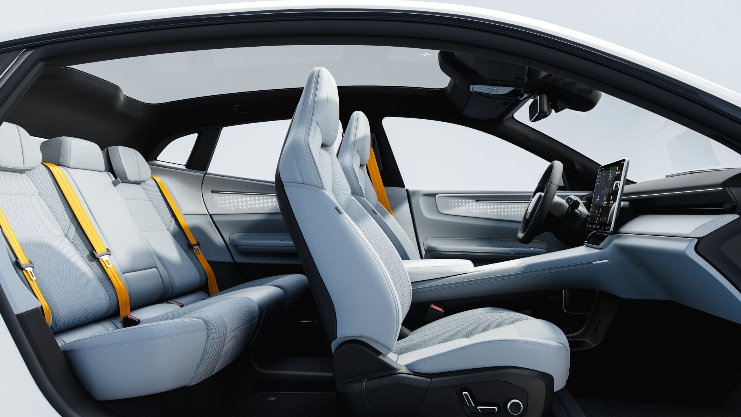 polestar 4 seats interior